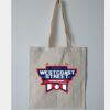 Budget Calico Tote Bag Thumbnail