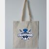 Budget Calico Tote Bag Thumbnail