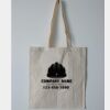 Budget Calico Tote Bag Thumbnail