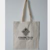 Budget Calico Tote Bag Thumbnail