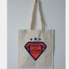 Budget Calico Tote Bag Thumbnail