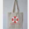 Budget Calico Tote Bag Thumbnail