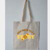 Budget Calico Tote Bag Thumbnail