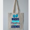 Budget Calico Tote Bag Thumbnail