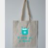 Budget Calico Tote Bag Thumbnail