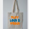 Budget Calico Tote Bag Thumbnail